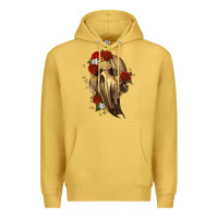Antique Gold Ghost Skeleton Premium Hoodie - RanaPortraitStore