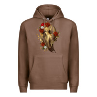 Chestnut Ghost Skeleton Premium Hoodie - RanaPortraitStore