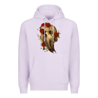 Lilac Ghost Skeleton Premium Hoodie - RanaPortraitStore