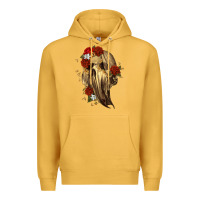 Mustard Ghost Skeleton Premium Hoodie - RanaPortraitStore
