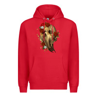 Red Ghost Skeleton Premium Hoodie - RanaPortraitStore
