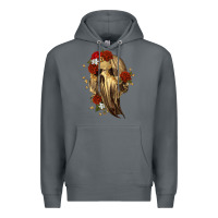Rock Ghost Skeleton Premium Hoodie - RanaPortraitStore