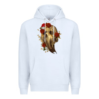 White Ghost Skeleton Premium Hoodie - RanaPortraitStore
