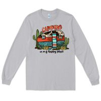 Moon Dust camping is my happy place Long Sleeve Tee - JahusDesignShop