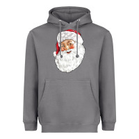 Storm Santa Heavyweight Hoodie - NancyCooperArtShop