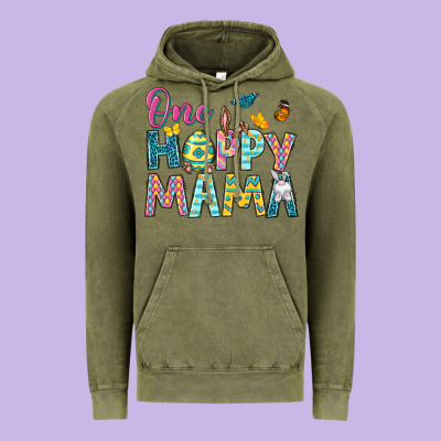 One Hoppy Mama Vintage Hoodie Designed By Neo Western