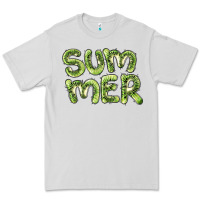 Dove Grey summer kiwi Premium Tee - BarkalooDesign
