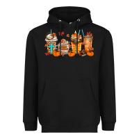 Black give thanks coffee cups Heavyweight Hoodie - MaliasSmallBusiness