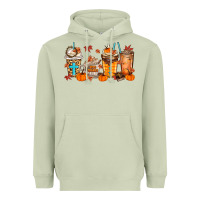 Matcha give thanks coffee cups Heavyweight Hoodie - MaliasSmallBusiness