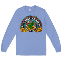 Colony Blue cactus sunflower horseshoe rainbow Long Sleeve Tee - Artiststas