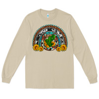 Mushroom cactus sunflower horseshoe rainbow Long Sleeve Tee - Artiststas