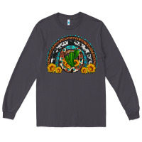 Smoke cactus sunflower horseshoe rainbow Long Sleeve Tee - Artiststas