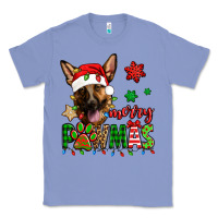 Colony Blue merry pawmas christmas german shepherd Classic Tee - Jasminsmagicworld