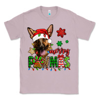 Lilac merry pawmas christmas german shepherd Classic Tee - Jasminsmagicworld