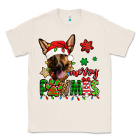 Natural merry pawmas christmas german shepherd Classic Tee - Jasminsmagicworld