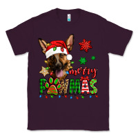 Plum merry pawmas christmas german shepherd Classic Tee - Jasminsmagicworld