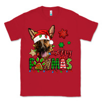 Red merry pawmas christmas german shepherd Classic Tee - Jasminsmagicworld