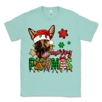 Seafoam merry pawmas christmas german shepherd Classic Tee - Jasminsmagicworld