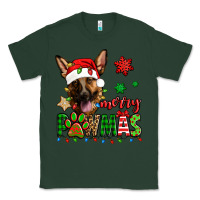 Sports Green merry pawmas christmas german shepherd Classic Tee - Jasminsmagicworld