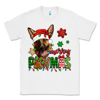 White merry pawmas christmas german shepherd Classic Tee - Jasminsmagicworld