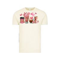 Vintage Arctic floral coffee cups Vintage Tee - JahusDesignShop