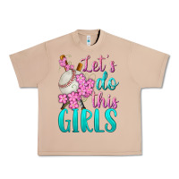 Burro let's do this girls baseball Urban Heavy Tee - BundleAndBundleShop
