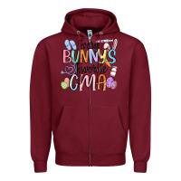 Burgundy every bunnys favorite cma Zipper Hoodie - MaliasSmallBusiness