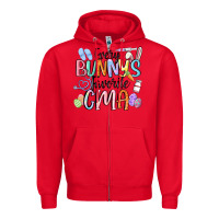 Red every bunnys favorite cma Zipper Hoodie - MaliasSmallBusiness