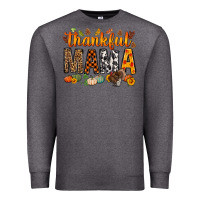 Charcoal Heather thankful mama bbs Premium Sweatshirt - BundleAndBundleShop
