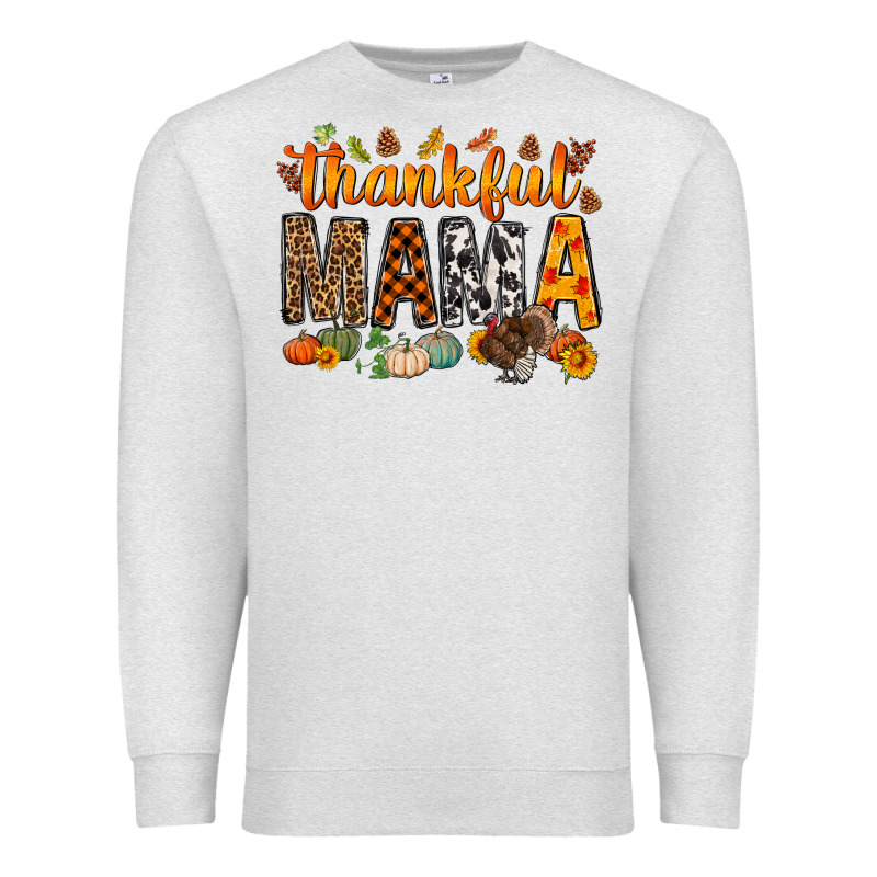 Thankful Mama Bbs Premium Sweatshirt by BundleAndBundleShop | Teevron