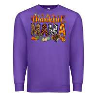 Purple thankful mama bbs Premium Sweatshirt - BundleAndBundleShop