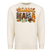 Sandshell thankful mama bbs Premium Sweatshirt - BundleAndBundleShop