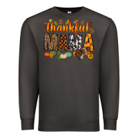 Smoke thankful mama bbs Premium Sweatshirt - BundleAndBundleShop