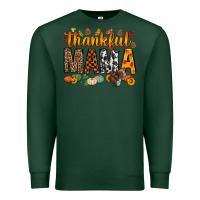 Sports Green thankful mama bbs Premium Sweatshirt - BundleAndBundleShop