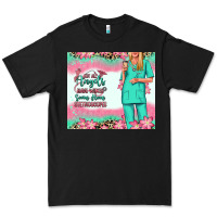 Black not all angels have wings blonde nurse Premium Tee - RanaPortraitStore