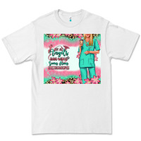 White not all angels have wings blonde nurse Premium Tee - RanaPortraitStore