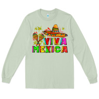 Matcha viva mexica Long Sleeve Tee - AdoDesignShop