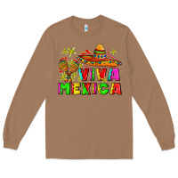 Toasted Coconut viva mexica Long Sleeve Tee - AdoDesignShop