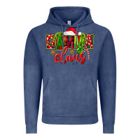 Vintage Denim christmas gamma claus Vintage Hoodie - FaDigitalArtStudio