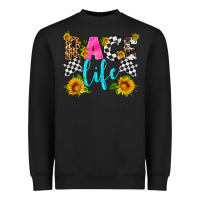 Black race life Heavyweight Sweatshirt - HRA Design Shop