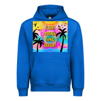 Cobalt float drink tan & repeat Urban Hoodie - TumblerDesignByShophia