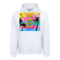 White float drink tan & repeat Urban Hoodie - TumblerDesignByShophia