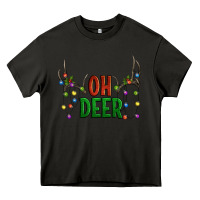Asphalt Oh deer christmas Heavy Core Tee - Artiststas