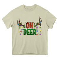 Mossy Oh deer christmas Heavy Core Tee - Artiststas