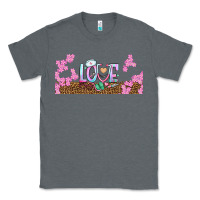 Charcoal Heather watercolor love nurse libbey glass Classic Tee - BundleAndBundleShop