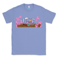 Colony Blue watercolor love nurse libbey glass Classic Tee - BundleAndBundleShop