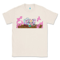 Natural watercolor love nurse libbey glass Classic Tee - BundleAndBundleShop