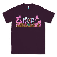Plum watercolor love nurse libbey glass Classic Tee - BundleAndBundleShop