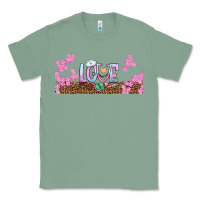 Sage watercolor love nurse libbey glass Classic Tee - BundleAndBundleShop