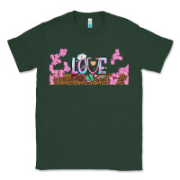 Sports Green watercolor love nurse libbey glass Classic Tee - BundleAndBundleShop